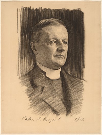 El reverendo William Lawrence, 1916 de John Singer Sargent