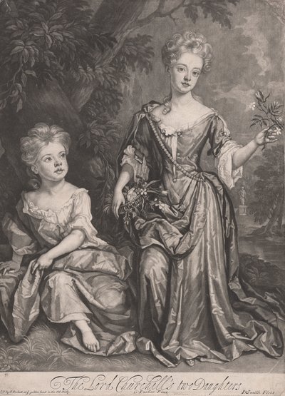 Henrietta y Anne Churchill de John Smith