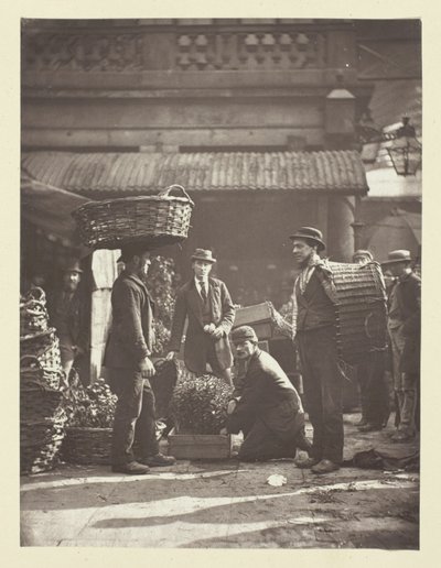 Trabajadores de Covent Garden de John Thomson