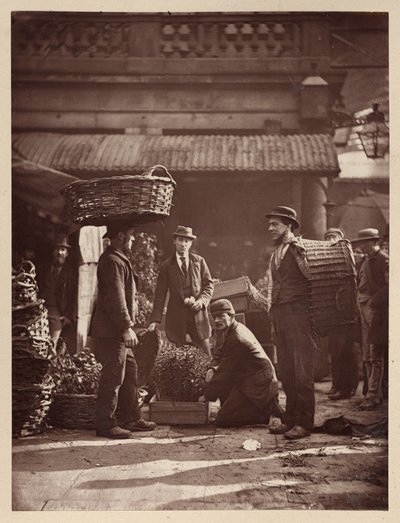 Trabajadores de Covent Garden de John Thomson