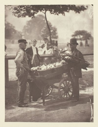 Vendedores de trastos y fabricantes de cerveza de jengibre, 1881 de John Thomson