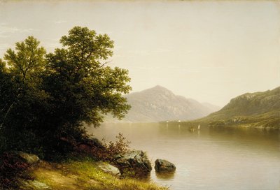 Lago George, 1857 de John William Casilear