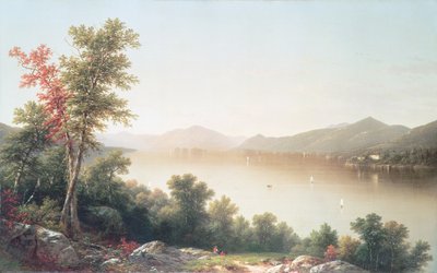 Lago George, 1857 de John William Casilear