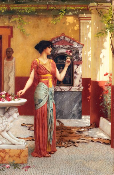 El ramo, 1899 de John William Godward