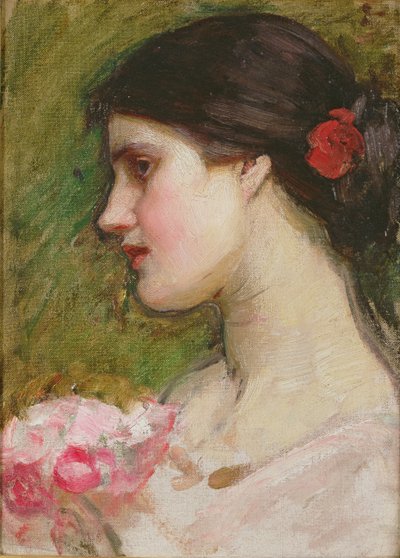 Camelias, c.1880 de John William Waterhouse