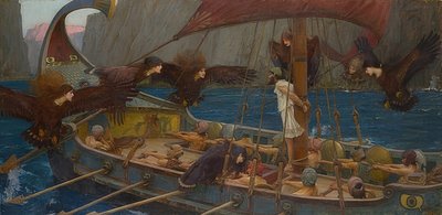 Ulises y las sirenas. 1891 de John William Waterhouse