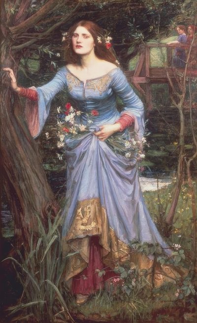 Ofelia / Waterhouse / 1910 de John William Waterhouse