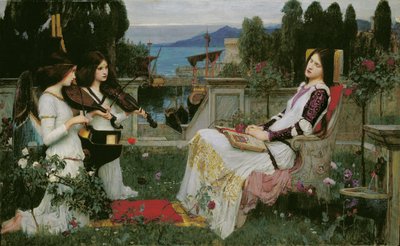 Santa Cecilia de John William Waterhouse