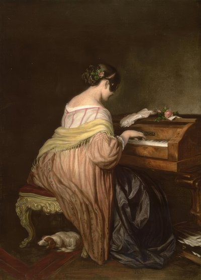 La pianista de Josef Danhauser