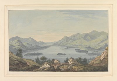 Valle de Keswick y Derwent Water de Joseph Farington