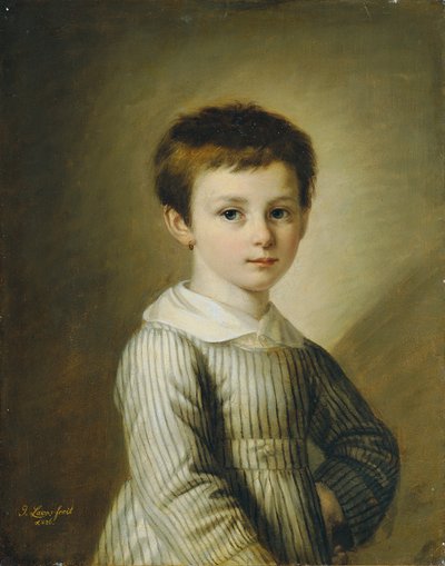 retrato de niño de Joseph Lavos