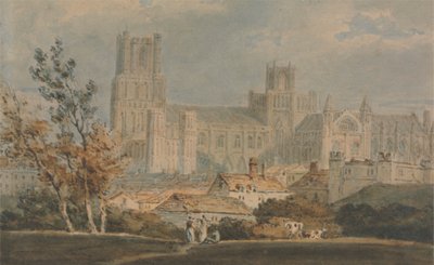 Vista de la catedral de Ely de Joseph Mallord William Turner