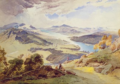 Windermere desde Ormot Head de Joseph Mallord William Turner