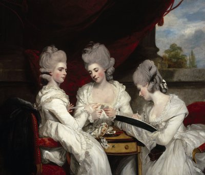 Las damas Waldegrave, 1780 de Joshua Reynolds