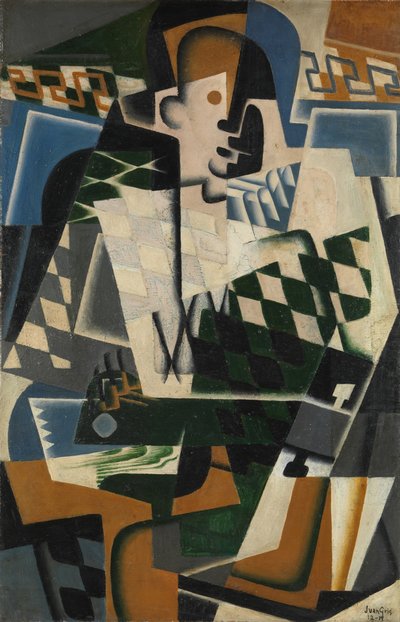 Arlequín con una guitarra de Juan Gris