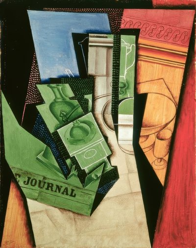 J.Gris, El desayuno, 1915 de Juan Gris