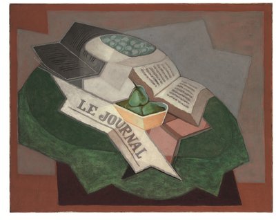 Le tapis vert de Juan Gris