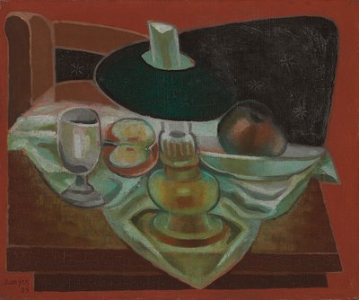 Bajo la Lámpara, 1925 de Juan Gris