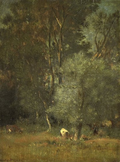 Vista en el bosque de Jules Dupré