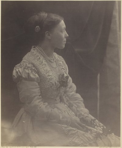 Anne Thackeray Ritchie, mayo 1870 de Julia Margaret Cameron