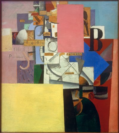 Dama en la columna de anuncios de Kazimir Severinovich Malevich