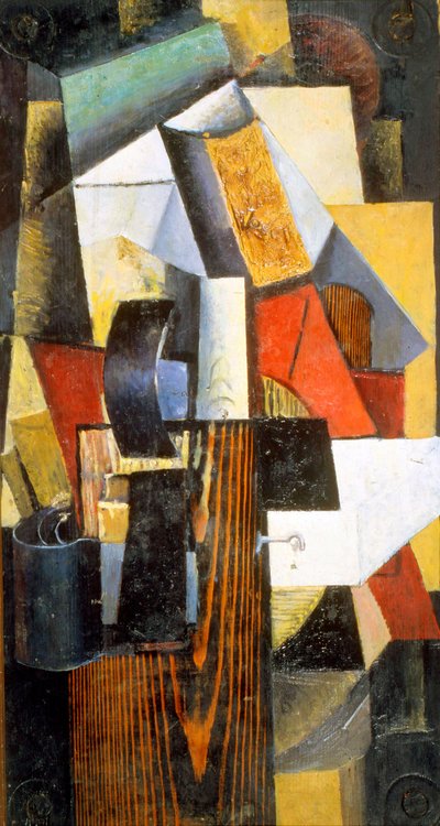 La Estación Sin Paradas. Kuntsevo, 1913 de Kazimir Severinovich Malevich