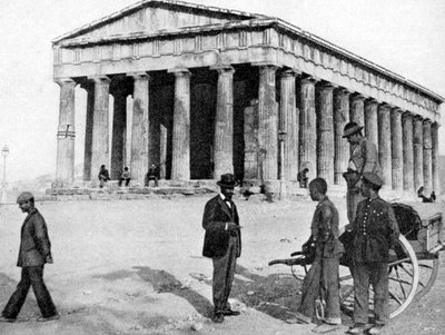 El Theseum en Atenas, Grecia, 1922 de Keystone View Company