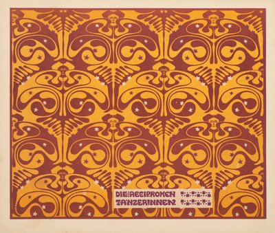 Bailarines recíprocos de Koloman Moser