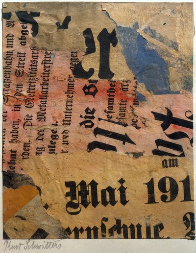 Mayo 191 de Kurt Schwitters