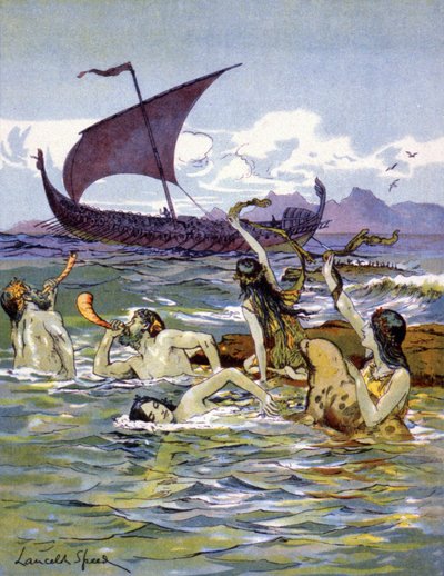 Jasón y el vellocino de oro,c.1900 (ilustración) de Lancelot Speed