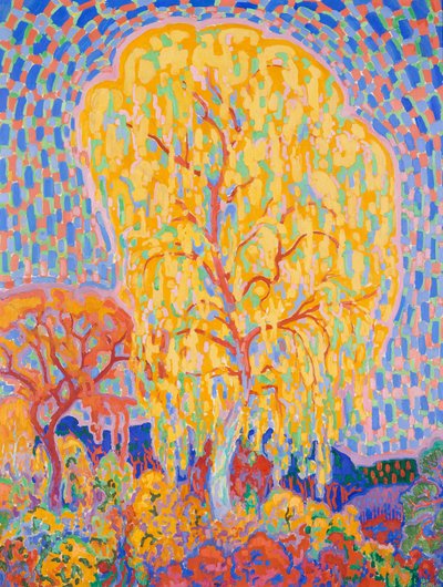 Árbol de otoño de Leo Gestel