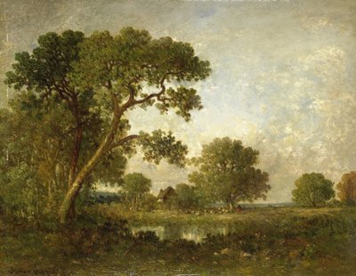 Paisaje de Leon Victor Dupre