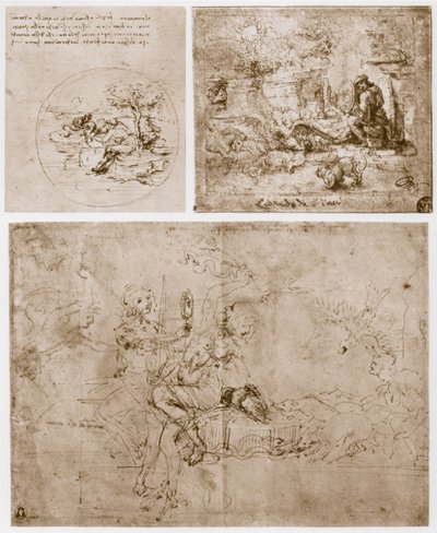 Alegorías, siglo XV de Leonardo da Vinci