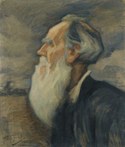 Retrato de León Tolstói de Leonid Osipovic Pasternak