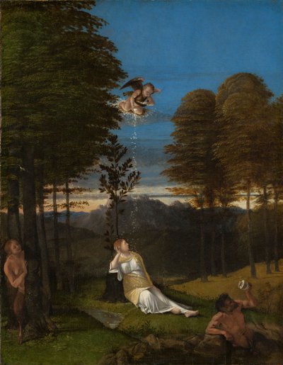 Alegoría de la castidad de Lorenzo Lotto