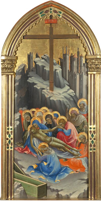 El lamento sobre Cristo de Lorenzo Monaco