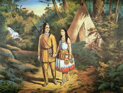 La boda de Hiawatha de Louis Maurer