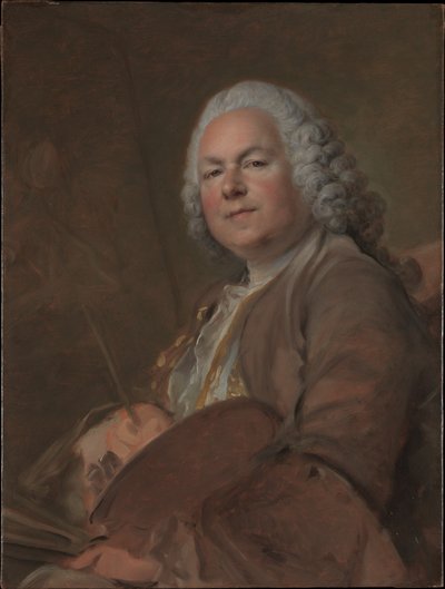 Retrato de Jean-Marc Nattier de Louis Tocqué