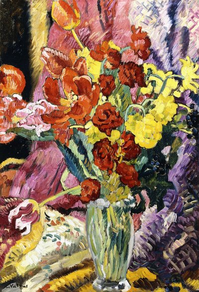 Ramo de flores, c.1930 (óleo sobre lienzo) de Louis Valtat