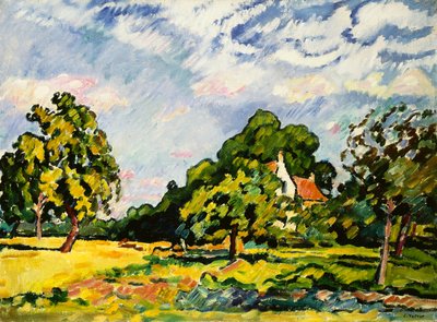 Paisaje en Normandía de Louis Valtat