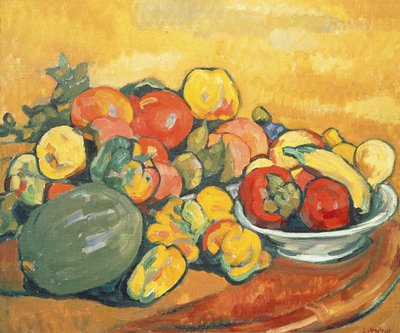 Verduras y frutas (óleo sobre lienzo) de Louis Valtat