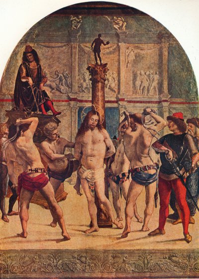 La flagelación de Cristo (1482-1485) de Luca Signorelli