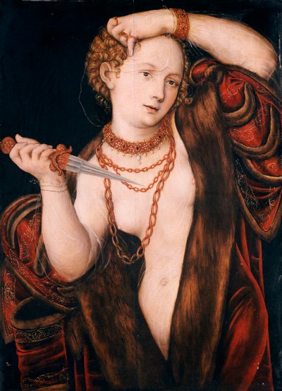 Lucrecia, después de 1537 de Lucas Cranach