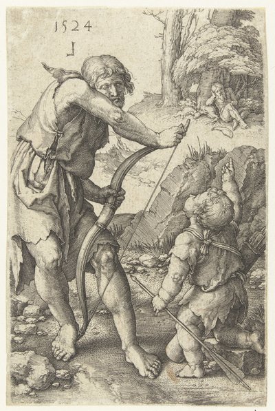 Lamec y Caín de Lucas van Leyden