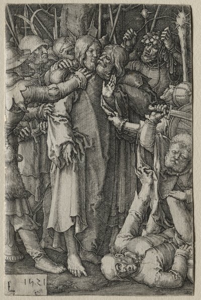 La Pasión: La captura de Jesús de Lucas van Leyden