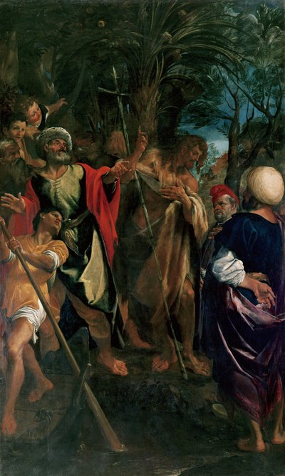 Sermón del Bautista de Ludovico Carracci