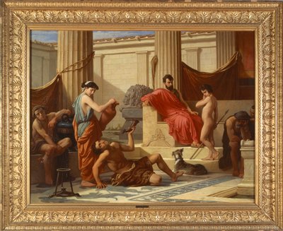 Educación en Esparta de Luigi Mussini
