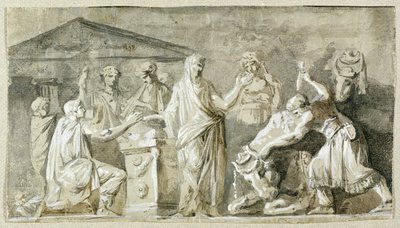 Sacrificio antiguo de Luis Paret y Alcazar
