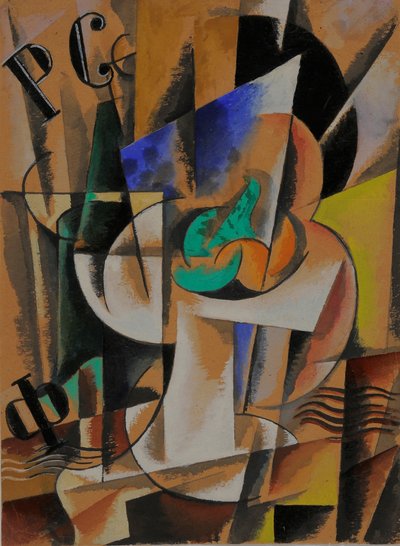 Composición pictórica de Lyubov Sergeevna Popova