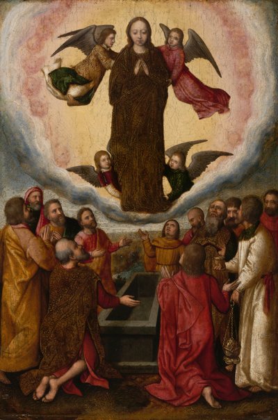 Asunción de la Virgen, siglo XVI de Marcellus Coffermans